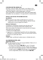 Preview for 9 page of OK. OCR 160PR User Manual