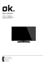 OK. ODL 32540-B User Manual предпросмотр