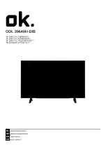 OK. ODL 39640H-DIB User Manual preview