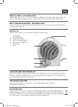 Preview for 5 page of OK. OFH 203-W User Manual