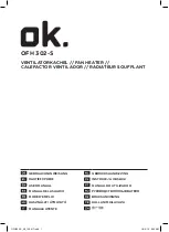 Предварительный просмотр 1 страницы OK. OFH 302-S User Manual