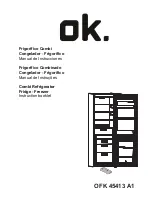 OK. OFK 45413 A1 Instruction Booklet preview