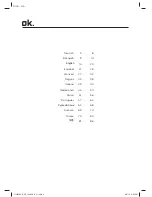 Предварительный просмотр 2 страницы OK. OHA 102-B User Manual