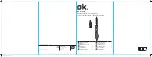 OK. OHA 105-R User Manual предпросмотр