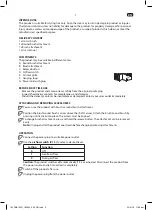 Предварительный просмотр 9 страницы OK. OHA 105-R User Manual