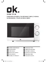 Preview for 1 page of OK. OMW 171-W User Manual