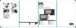 Предварительный просмотр 1 страницы OK. OMW 2211 W User Manual