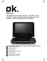 Предварительный просмотр 1 страницы OK. OPD 800 User Manual