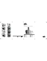 OK. OPJ 103 User Manual предпросмотр