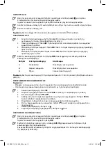 Предварительный просмотр 11 страницы OK. ORC 110 User Manual