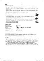 Preview for 16 page of OK. ORC 530-B User Manual