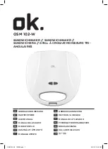 OK. OSM 102-W User Manual предпросмотр