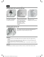 Preview for 8 page of OK. OTF 151-W Instructions Manual