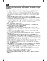 Предварительный просмотр 12 страницы OK. OTO 400-B User Manual