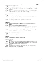 Preview for 9 page of OK. OVC 3115 A User Manual