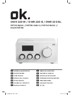 OK. OWR 220-W User Manual preview