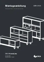 Preview for 1 page of Oka HomeLine MTA 0134 Assembly Instructions Manual