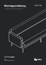 Предварительный просмотр 1 страницы Oka Lounge Assembly Instructions