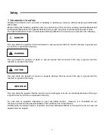 Preview for 4 page of OKADA TOP Series Owners And Operators Instruction Manual & Parts List