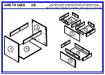 Preview for 4 page of Okay GRETA 602S Assembly Instruction Manual