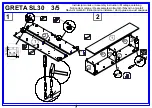 Предварительный просмотр 5 страницы Okay GRETA SL30 Assembly Instruction Manual