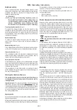 Предварительный просмотр 20 страницы Okay HS 4518 Operating Instructions Manual