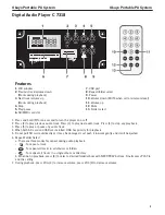 Preview for 5 page of Okayo C 7192B Operating Instructions Manual