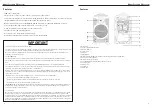 Preview for 2 page of Okayo C 7202C Operating Instructions Manual