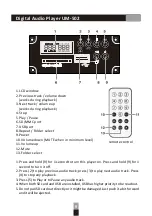 Предварительный просмотр 8 страницы Okayo GPA-560 User Manual