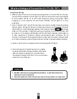 Предварительный просмотр 10 страницы Okayo UHF-PLL User Manual