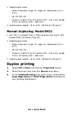 Предварительный просмотр 84 страницы Oki 431dn+ User Manual