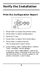 Предварительный просмотр 9 страницы Oki 59375102 Installation Instructions Manual