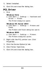 Предварительный просмотр 11 страницы Oki 59375102 Installation Instructions Manual