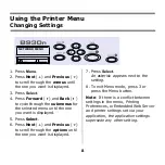 Предварительный просмотр 8 страницы Oki B B930n Reference Manual