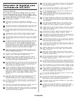 Preview for 19 page of Oki B2500 MFP Safety & Warranty