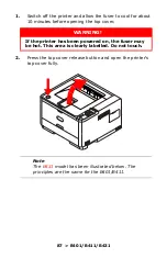 Предварительный просмотр 87 страницы Oki B401 User Manual