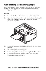 Preview for 111 page of Oki B411 Series User Manual