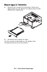 Предварительный просмотр 137 страницы Oki B411d Guide Utilisateur