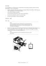 Предварительный просмотр 19 страницы Oki B490d User Manual