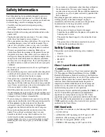 Preview for 4 page of Oki B6200 Series Safety Information Manual