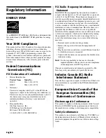 Preview for 5 page of Oki B6200 Series Safety Information Manual