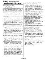 Preview for 2 page of Oki B6300dnSmartFormsSolutions Safety And Warranty Manual