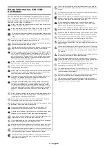 Preview for 3 page of Oki B721dn Safety Information Manual