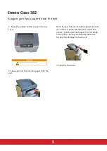 Preview for 5 page of Oki B840 How To Remove Jammed Paper