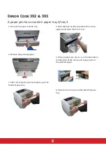 Preview for 9 page of Oki B840 How To Remove Jammed Paper