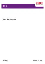 Предварительный просмотр 1 страницы Oki C110 Guías Del Usuario Manual