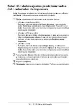 Preview for 18 page of Oki C110 Guías Del Usuario Manual