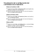 Preview for 20 page of Oki C110 Guías Del Usuario Manual