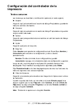 Preview for 21 page of Oki C110 Guías Del Usuario Manual