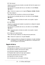 Preview for 22 page of Oki C110 Guías Del Usuario Manual